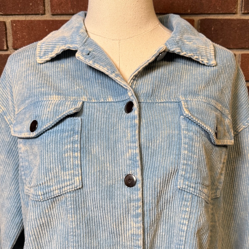 Simply Southern Glacier Corduroy Jacket Size XL - Picture 3 of 12